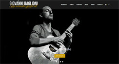 Desktop Screenshot of giovannibaglioni.com